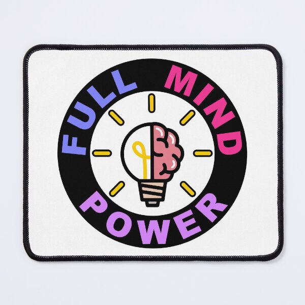 Item preview, Full Mind Power with Half-Brain Half-Lightbulb designed and sold by Full Mind Power.