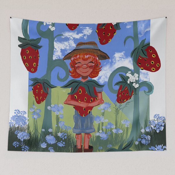 Item preview, Strawberry child designed and sold by miriam-miranda.
