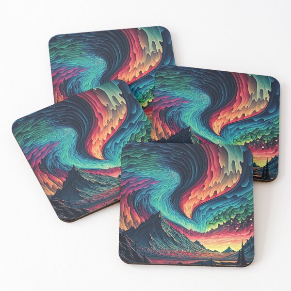 Item preview, Psychedelic Alien Landscape designed and sold by SeedDesign.