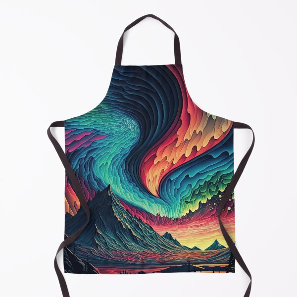 Artikelvorschau, Psychedelische Alien-Landschaft entworfen und verkauft von SeedDesign.