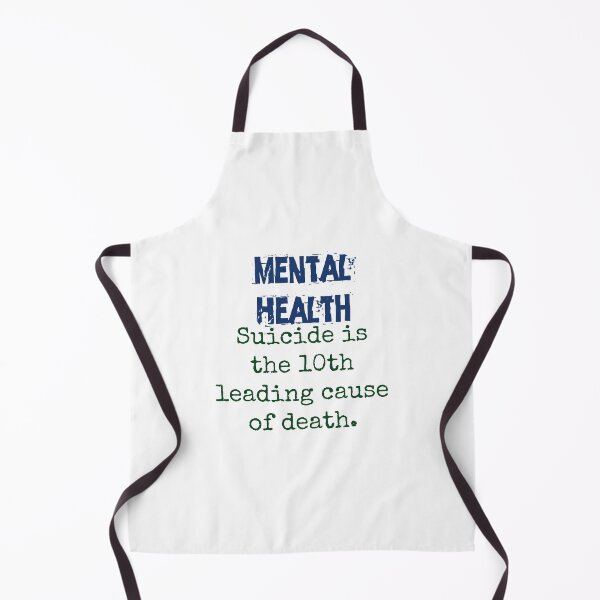 Item preview, Suicide Is The 10th Leading Cause - Mental Health Quote designed and sold by CrankyOldDude.