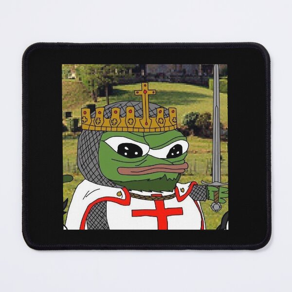 Item preview, Crusader Pepe designed and sold by ZeeyaSho.