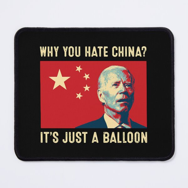 Item preview, Chinese Spy Balloon Funny Surveillance Balloon Joe Biden designed and sold by ZeeyaSho.