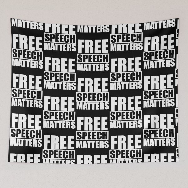 Item preview, FREE SPEECH MATTERS designed and sold by ZeeyaSho.