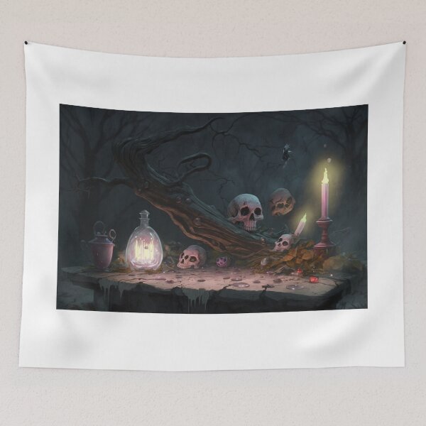 Item preview, Spooky Witch's Altar designed and sold by NevermoreFalls.