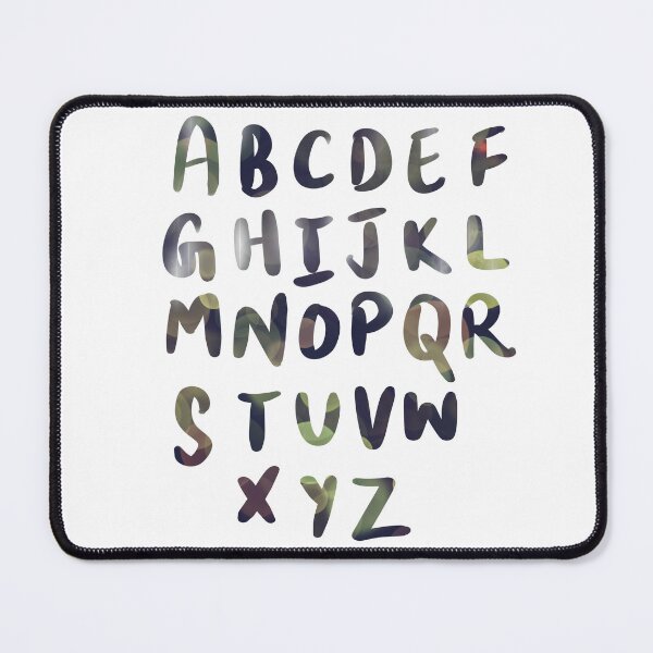 Item preview, 26 Capital letters English language Alphabet cameo designed and sold by chuckletuckle.