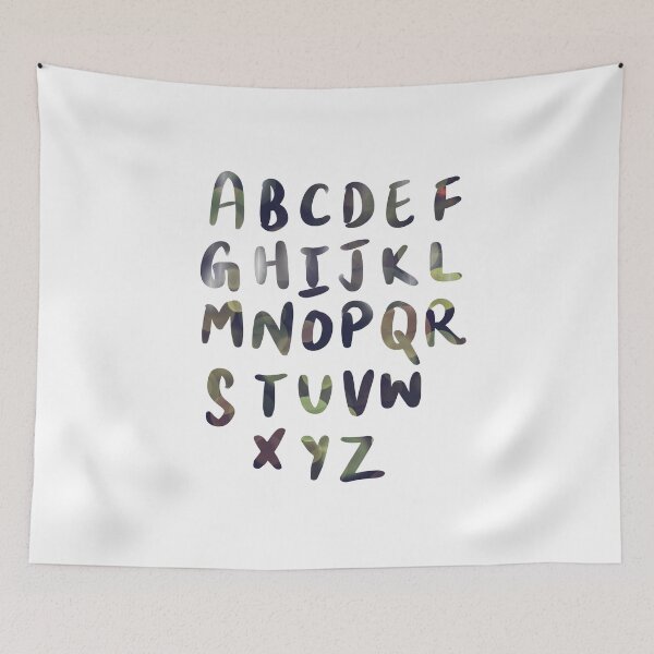 Item preview, 26 Capital letters English language Alphabet cameo designed and sold by chuckletuckle.