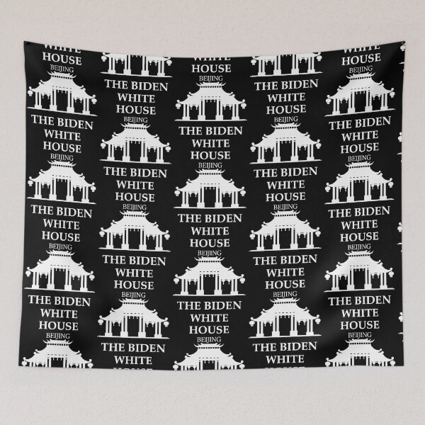 Item preview, The Biden White House Beijing - Bring Trump Back designed and sold by ZeeyaSho.