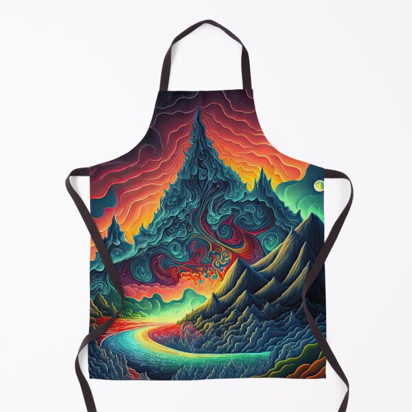 Item preview, Psychedelic Alien Landscape designed and sold by SeedDesign.