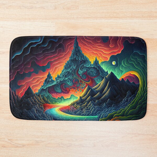 Item preview, Psychedelic Alien Landscape designed and sold by SeedDesign.