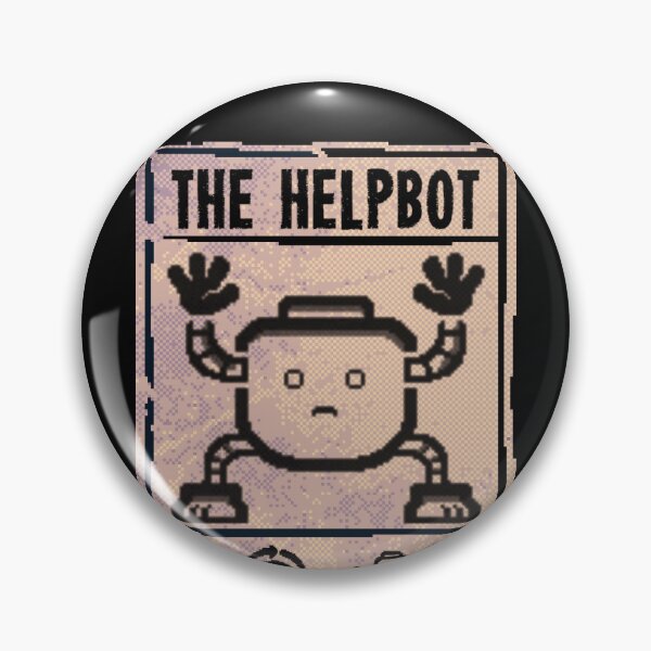 Item preview, Inscryption The HelpBot Card designed and sold by TheNothin10.