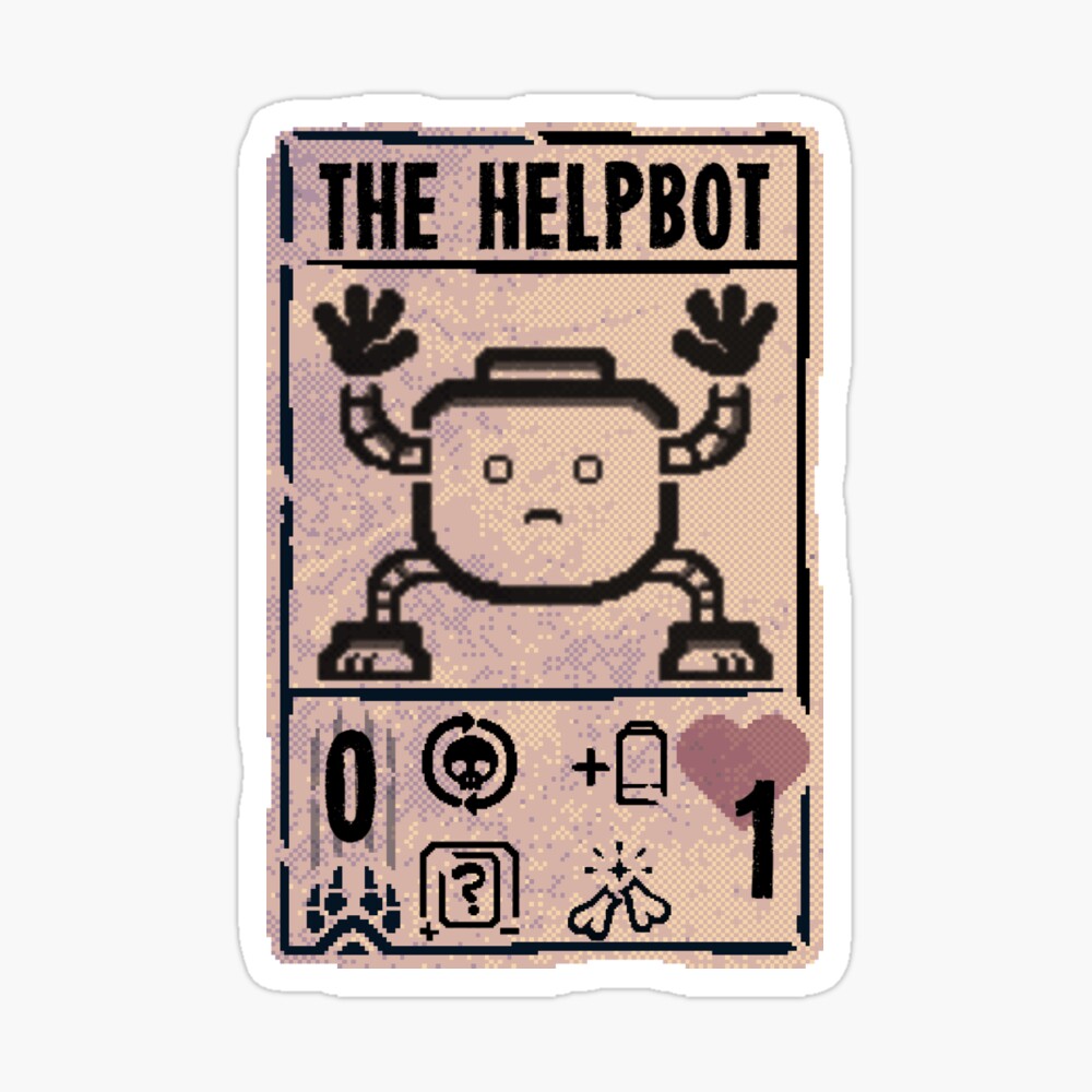 SCP 191 the cyborg child playing video games Sticker for Sale by  TheNothin10