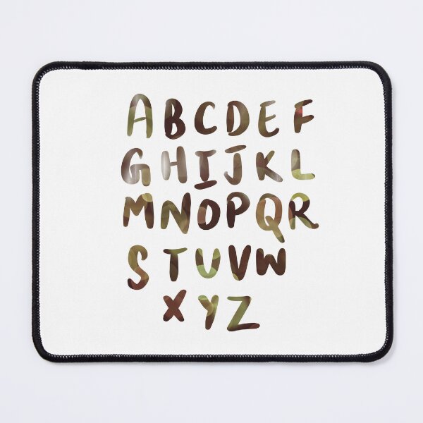 Item preview, 26 Capital letters English language Alphabet brown designed and sold by chuckletuckle.
