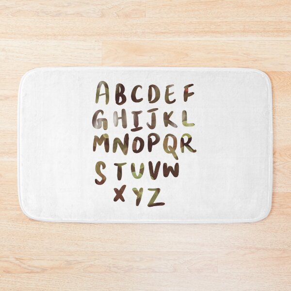 Item preview, 26 Capital letters English language Alphabet brown designed and sold by chuckletuckle.