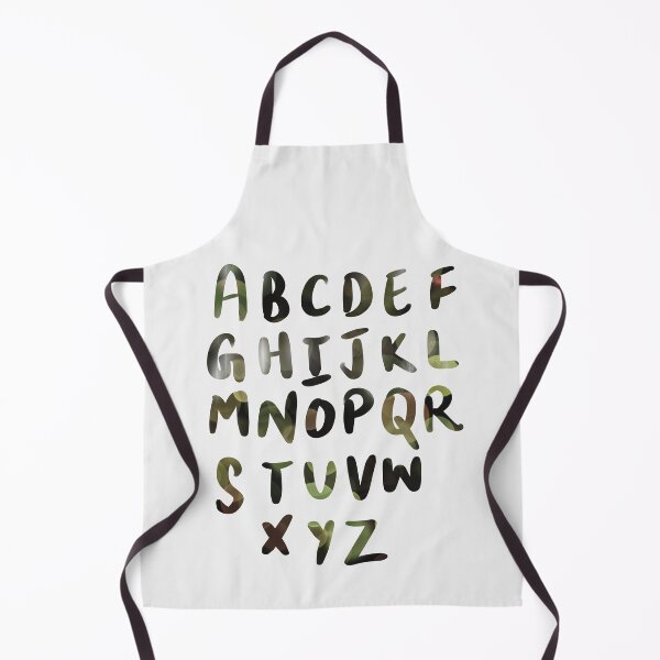 Item preview, 26 Capital letters English language Alphabet cameo green designed and sold by chuckletuckle.