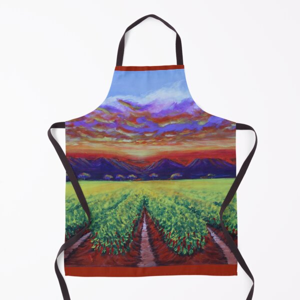 Item preview, Enchanted in Chile Fields painting by Jose Mendoza designed and sold by WeCreateNow.