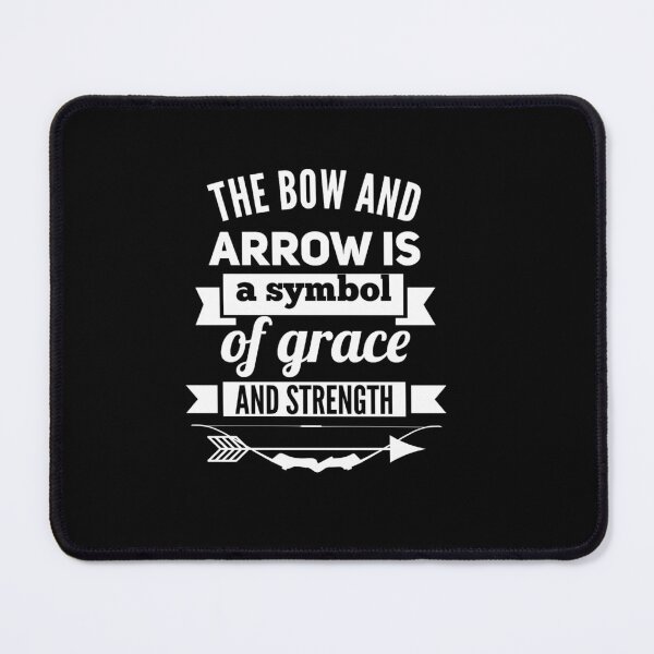 Item preview, Bow and arrow is a symbol of grace and strength designed and sold by StraightArchery.