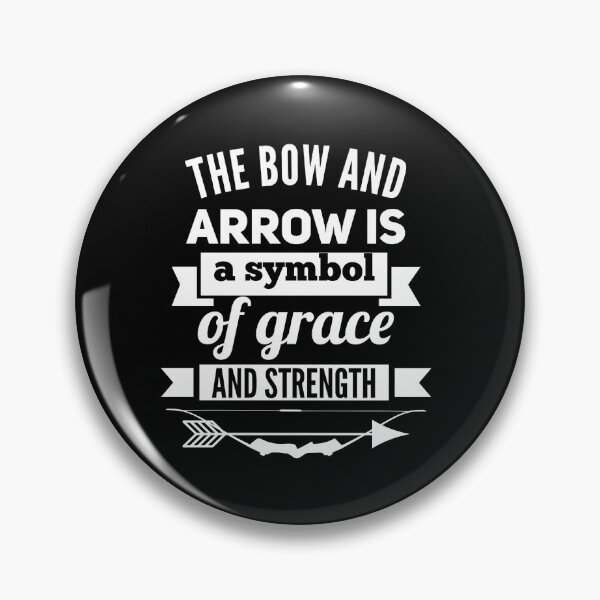 Item preview, Bow and arrow is a symbol of grace and strength designed and sold by StraightArchery.