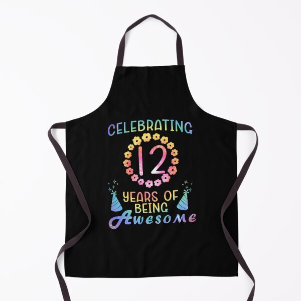 Item preview, 12 Years of Being Awesome 12 Years Old 12th Birthday Tie Dye designed and sold by yssnyd.