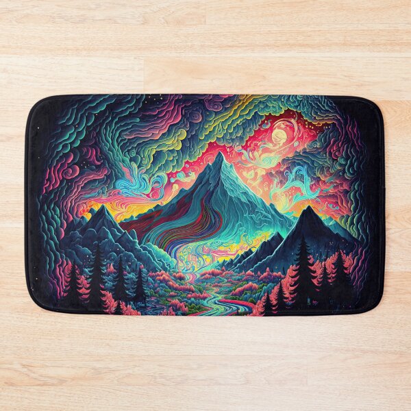 Item preview, Psychedelic Alien Landscape designed and sold by SeedDesign.
