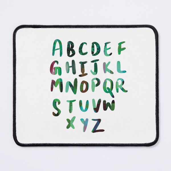 Item preview, 26 Capital letters English language Alphabet red green designed and sold by chuckletuckle.