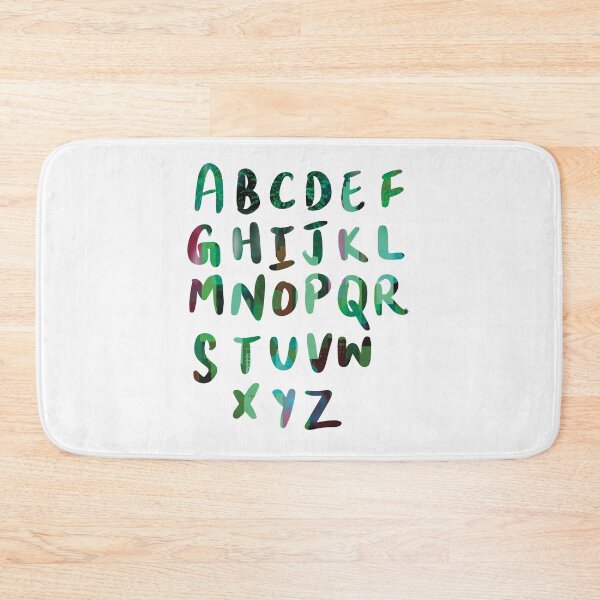 Item preview, 26 Capital letters English language Alphabet red green designed and sold by chuckletuckle.