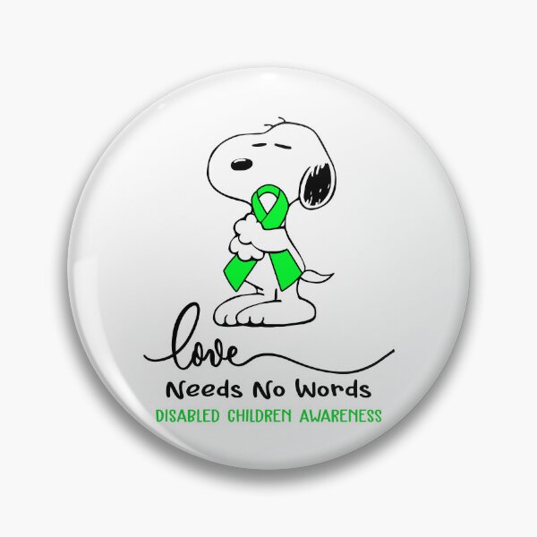 Item preview, Disabled Children Awareness - LOVE NEEDS NO WORDS designed and sold by Elise-Chapman.