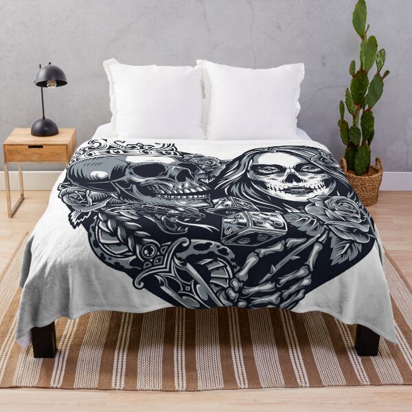 Chicano Throw Blankets for Sale | Redbubble