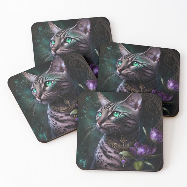 Item preview, Bengal Cat Portrait designed and sold by Nocturne  Paws.