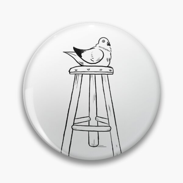 Item preview, Pigeon Comix - Stool designed and sold by zoecoughlin.