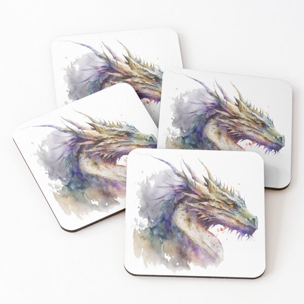 Item preview, Fantasy Dragon in Watercolor 1 designed and sold by NateFellhauer.