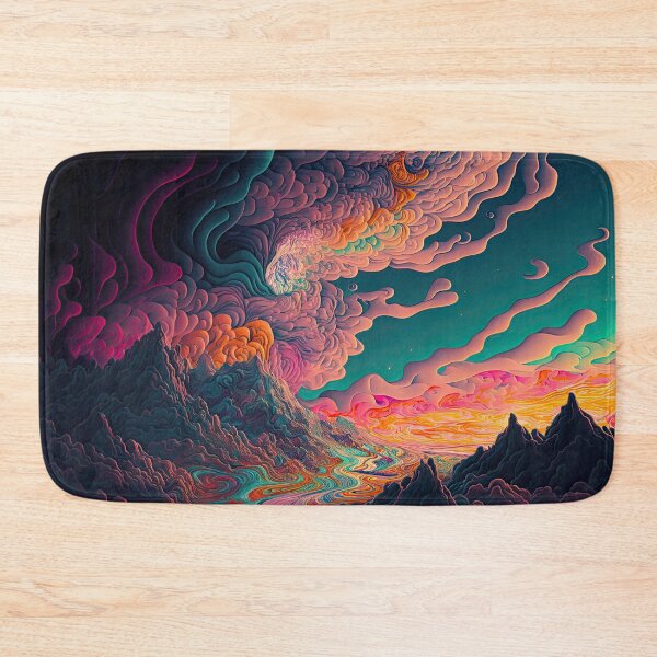 Item preview, Psychedelic Alien Landscape designed and sold by SeedDesign.