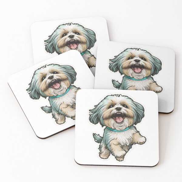 Item preview, Shitzu Dog Sticker designed and sold by EireTV.