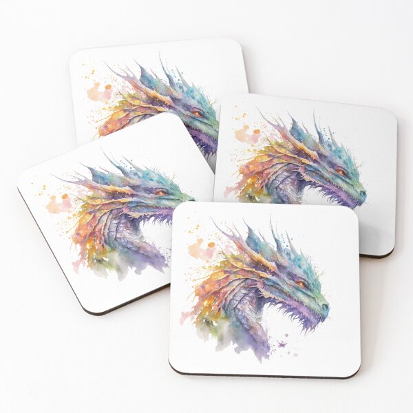 Item preview, Fantasy Dragon in Watercolor 2 designed and sold by NateFellhauer.