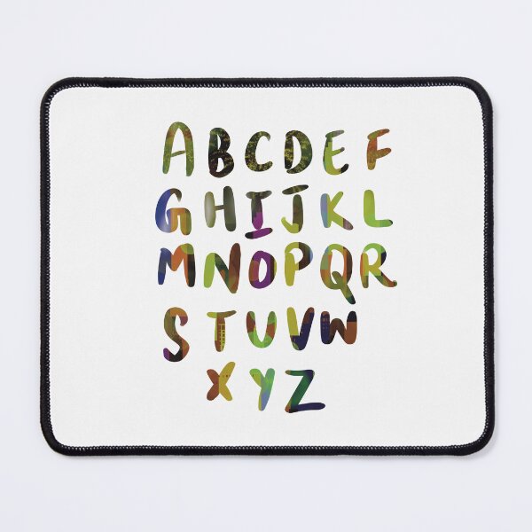 Item preview, 26 Capital letters English language Alphabet multicolor designed and sold by chuckletuckle.