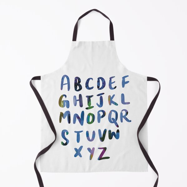 Item preview, 26 Capital letters English language Alphabet blue designed and sold by chuckletuckle.