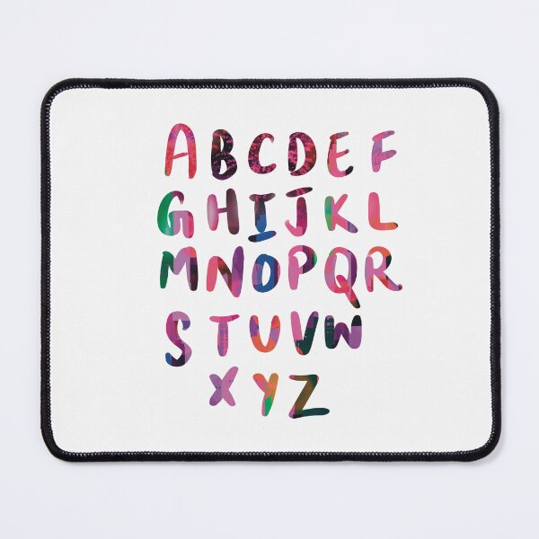 Item preview, 26 Capital letters English language Alphabet pink designed and sold by chuckletuckle.