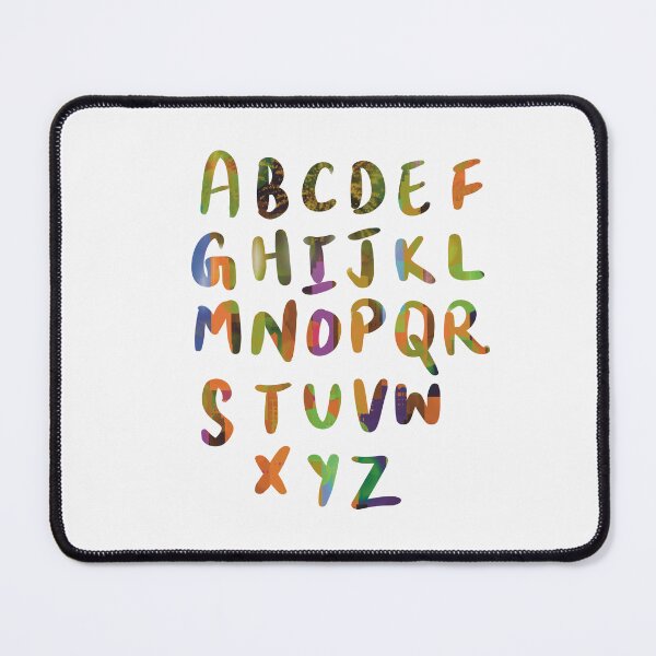 Item preview, 26 Capital letters English language Alphabet nature burst designed and sold by chuckletuckle.