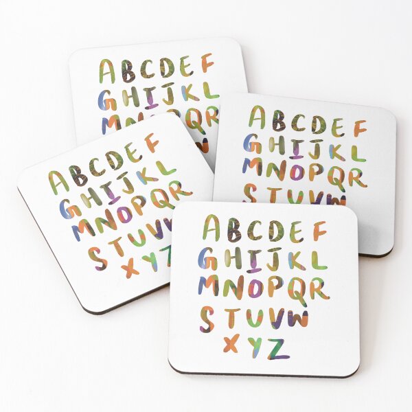 Item preview, 26 Capital letters English language Alphabet nature burst designed and sold by chuckletuckle.