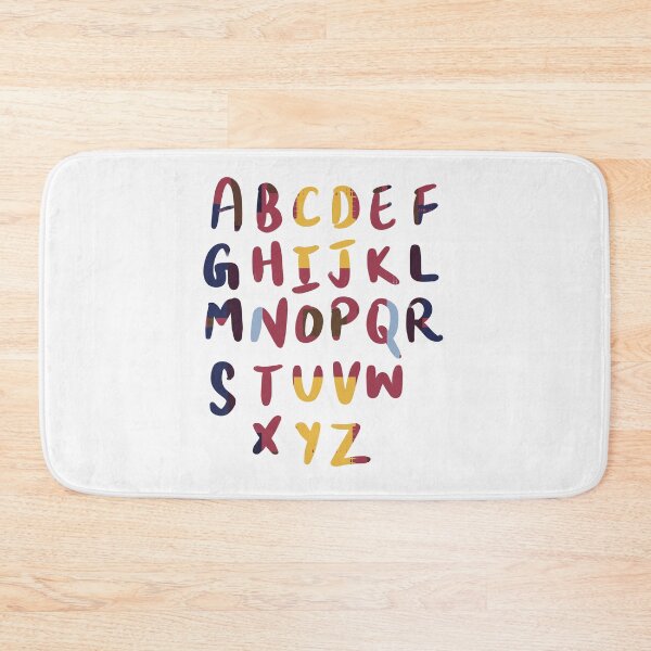 Item preview, 26 Capital letters English language Alphabet maroon designed and sold by chuckletuckle.