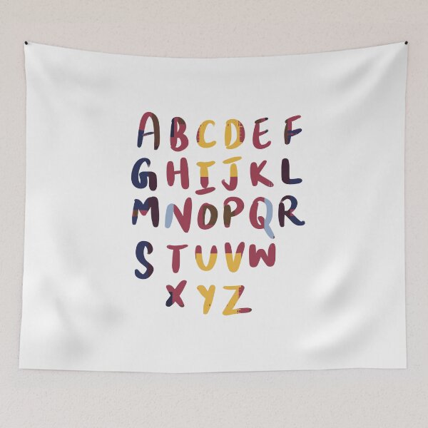Item preview, 26 Capital letters English language Alphabet maroon designed and sold by chuckletuckle.