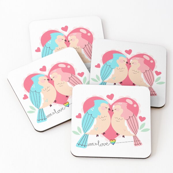 Item preview, Love Is Love: Love Birds designed and sold by BobbyTee Merch.