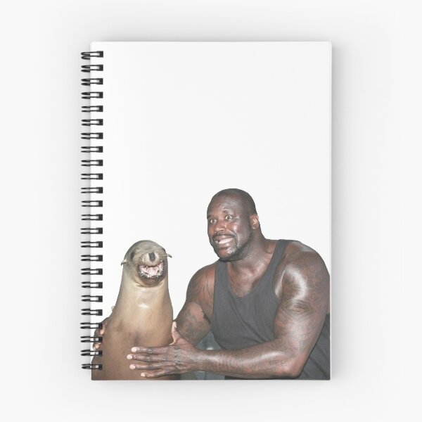 Item preview, Shaq and a Sea Lion designed and sold by JarudeWoodstorm.