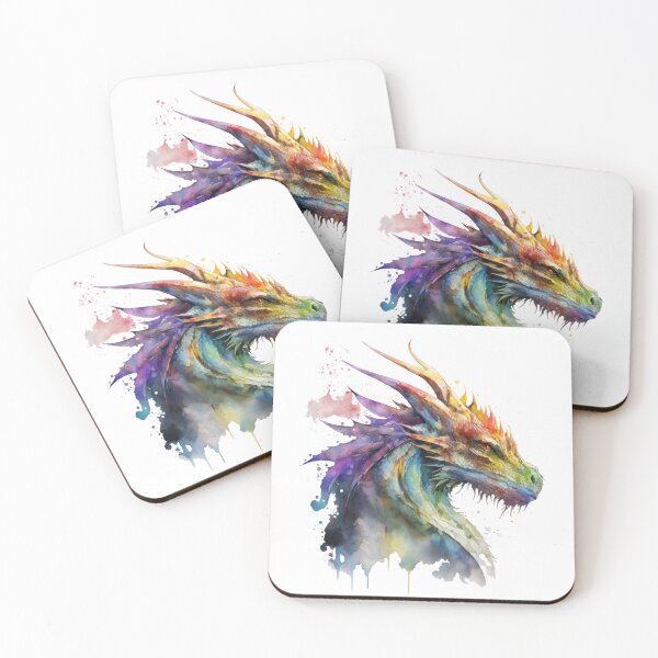 Item preview, Fantasy Dragon in Watercolor 7 designed and sold by NateFellhauer.
