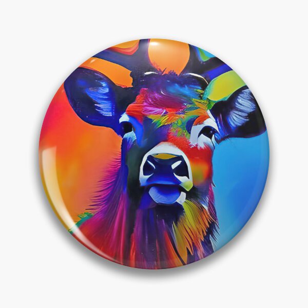 Item preview, Red Deer Stag Contemporary Digital Art designed and sold by davidelder.