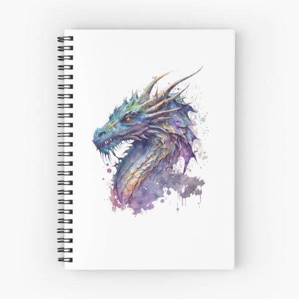 Item preview, Fantasy Dragon in Watercolor 8 designed and sold by NateFellhauer.