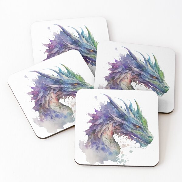 Item preview, Fantasy Dragon in Watercolor 10 designed and sold by NateFellhauer.