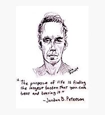 Jordan Peterson Photographic Print