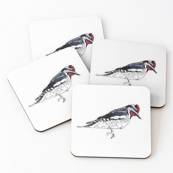 Item preview, Yellow-Bellied Sapsucker Woodpecker designed and sold by HappyHappyJoJo.