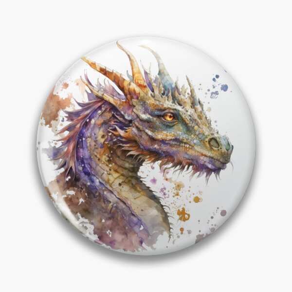 Item preview, Fantasy Dragon in Watercolor 11 designed and sold by NateFellhauer.